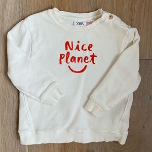 Zara Toddler Sweatshirt